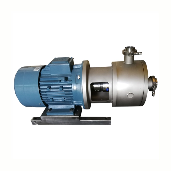 High-shear inline homogenisator-emulgatorpomp