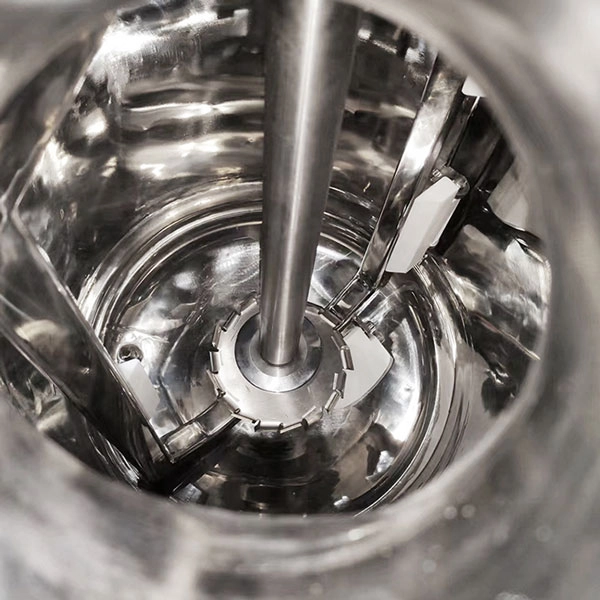 50 liter EX-bestendige vacu&uuml;mmengvatreactor met dubbele as