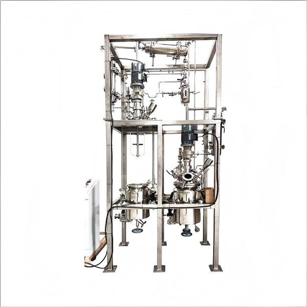 Proeffabriek voor synthetische hars