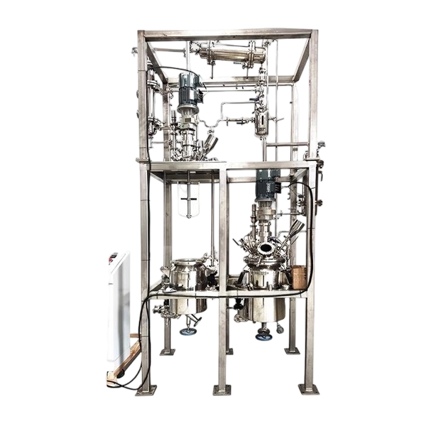 Proeffabriek voor synthetische hars