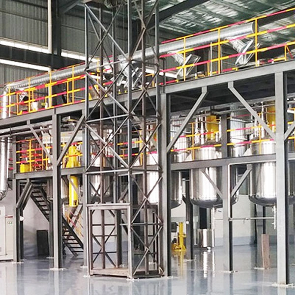 Productielijn voor architecturale verf op waterbasis