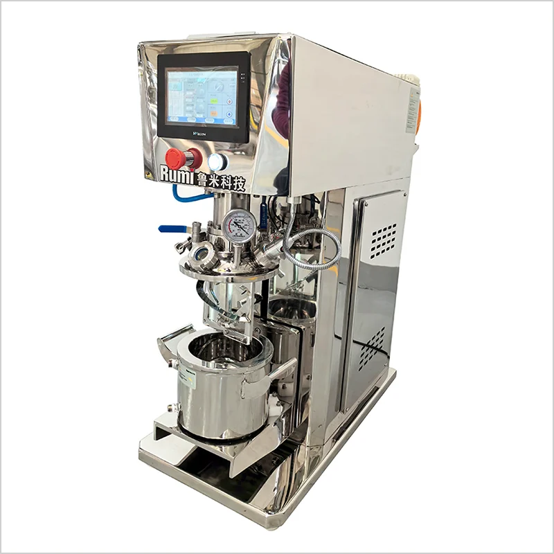 2 liter laboratoriumvacu&uuml;m-coaxiale dispergeerinrichting met PTFE-schraper