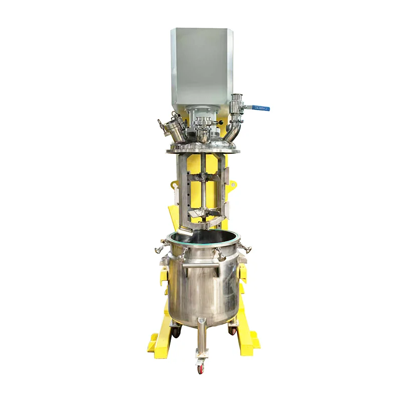 Vacu&uuml;m muurschraapmixer (type met hefbak)